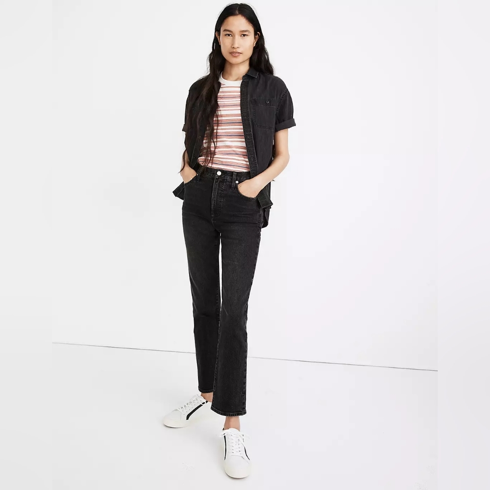 Madewell Slim Demi Boot Jeans 27